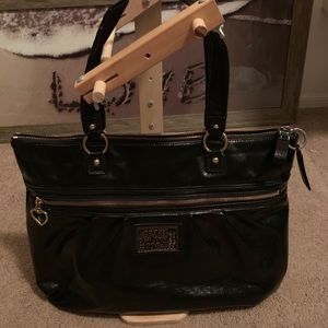 Black coach purse